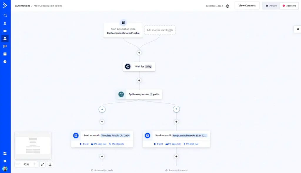 Best Marketing Automation Tools in 2025: My Top Picks and Insights 11 ActiveCampaign Flow Builder Screenshot