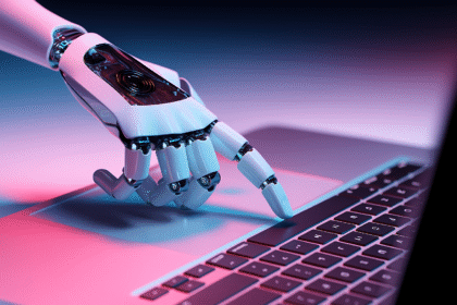 What is Generative Engine Optimization explained in a robotic image form