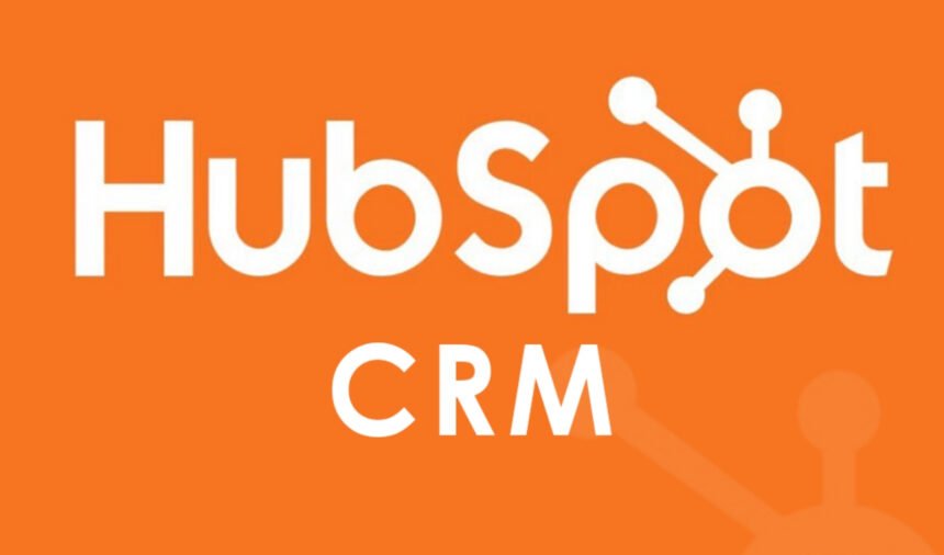 HubSpot CRM logo showcasing customer relationship management software